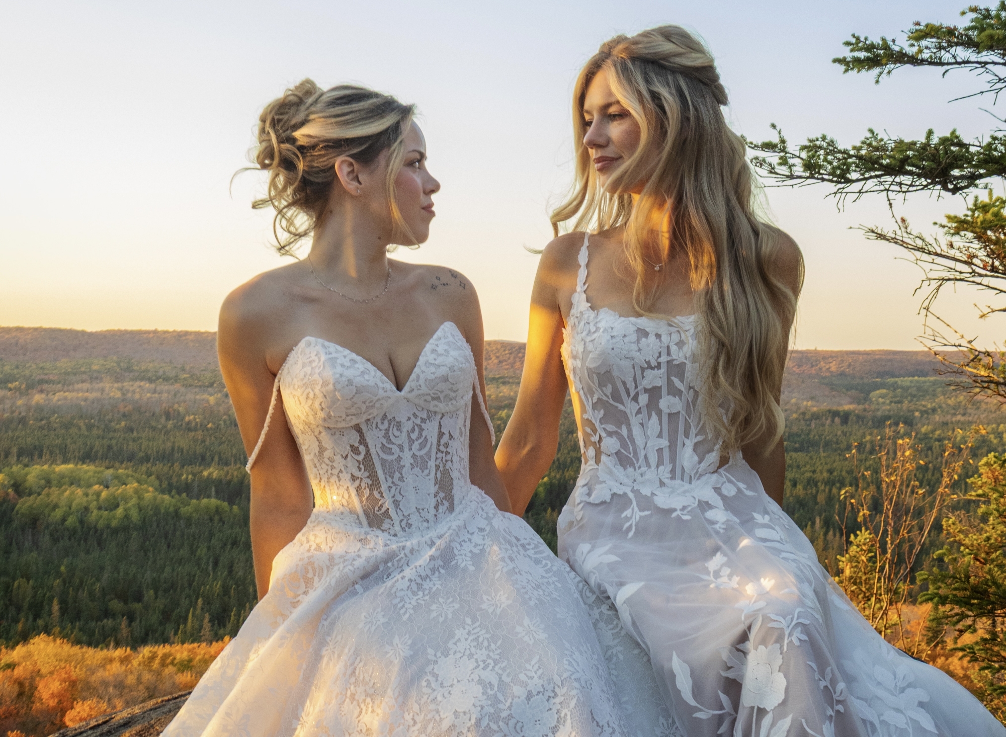 Photo of a real Christian Lane Bride
