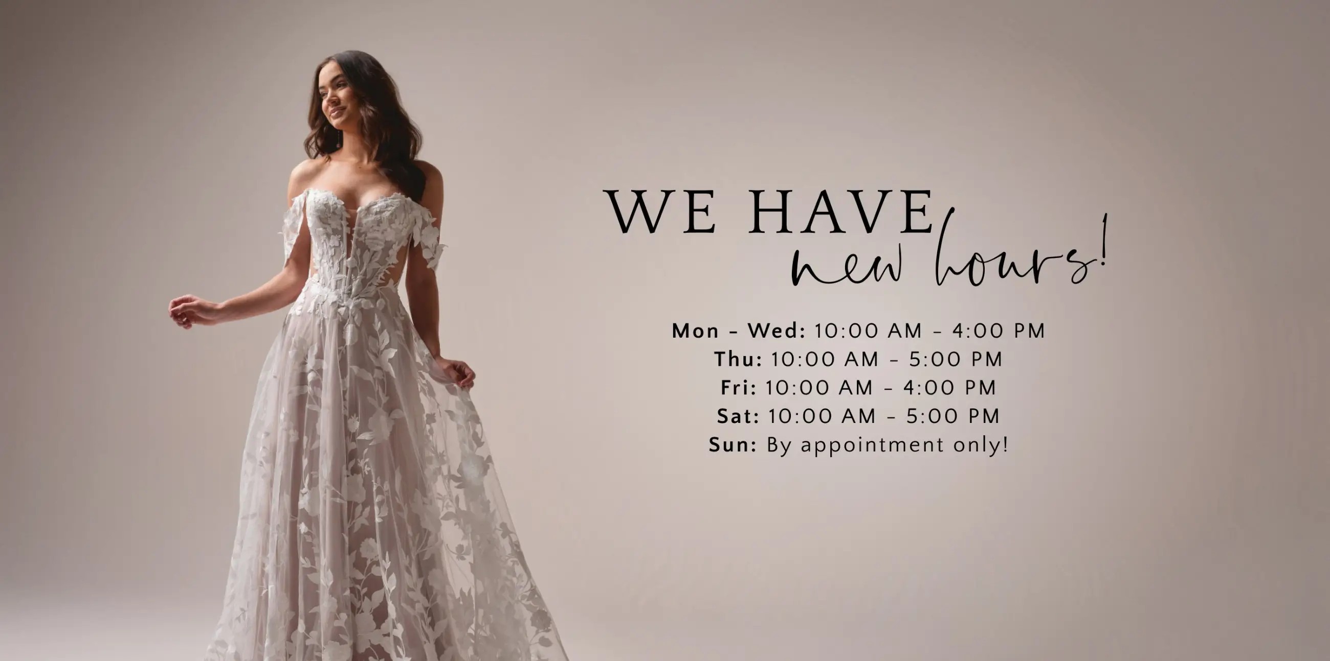 Store Hours Desktop Banner