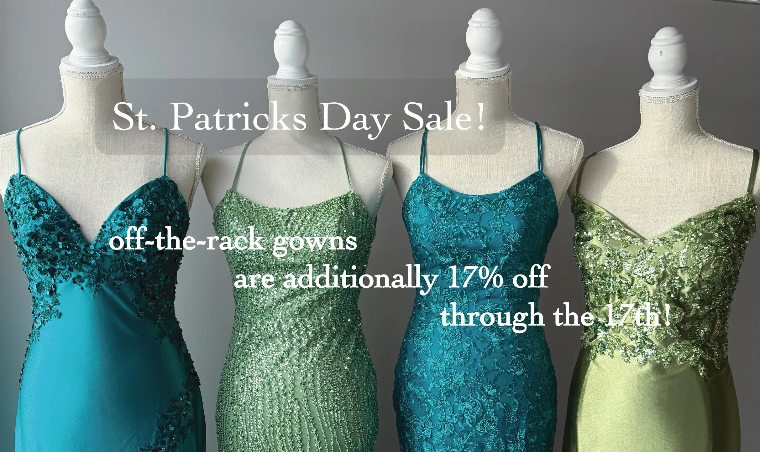 St Patrick’s Sale